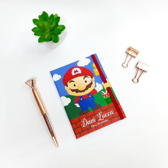 Porta Documentos Super Mario