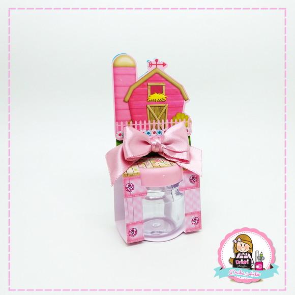 Potinho Personagem Fazendinha Rosa