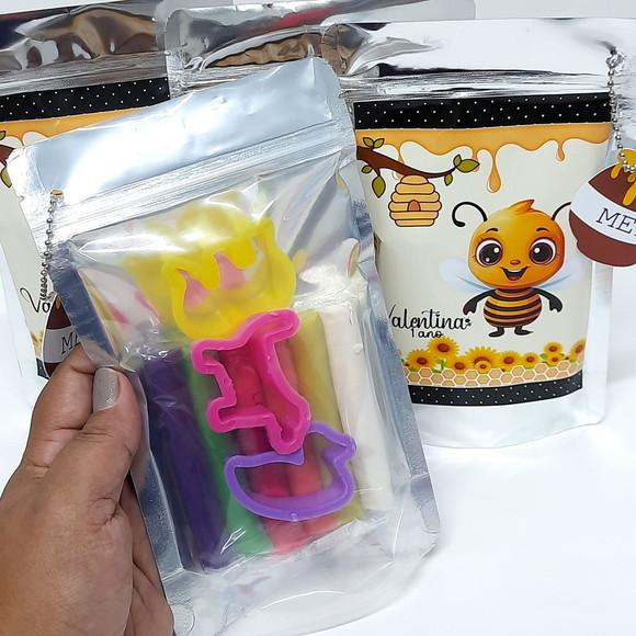 Saco Metalizado com Kit Massinha