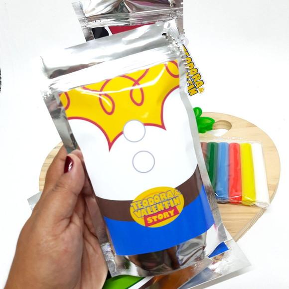 Saco Personalizado com Kit Massinha