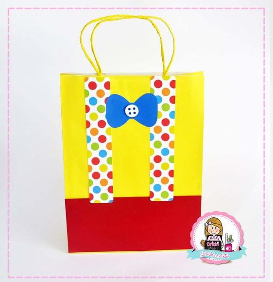 Sacola personalizada circo