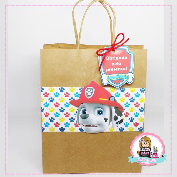 Sacola Personalizada Patrulha Canina