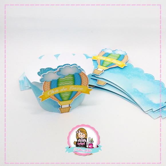 Saia Cupcake Balão
