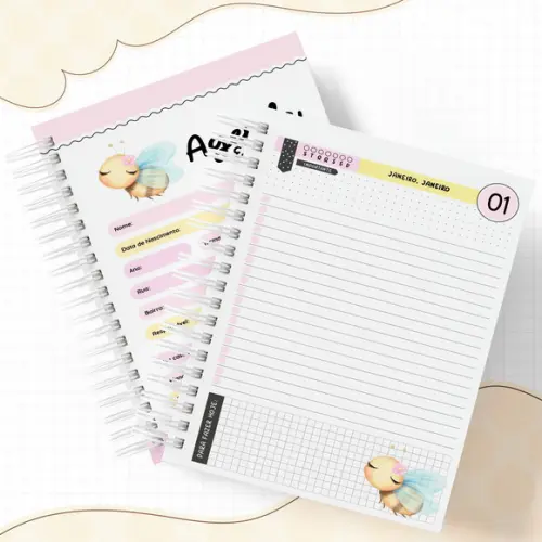 Agenda Escolar 2025 Jardim