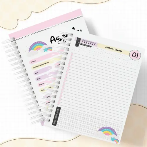 Agenda Escolar 2025 Pop It