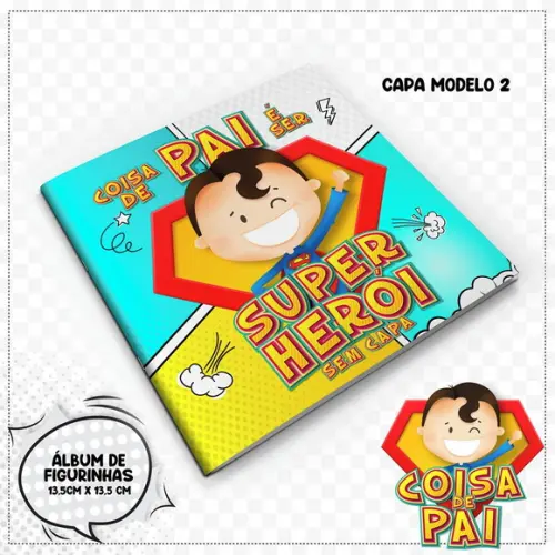 Álbum de Figurinhas dia Dos Pais