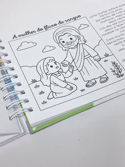 Biblia Infantil para Colorir