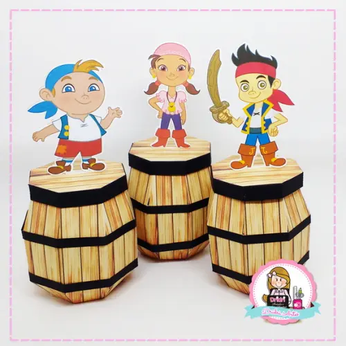 Barril Jack E Os Piratas