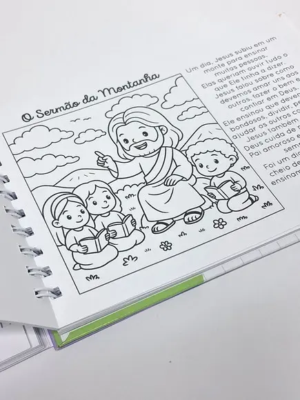 Biblia Infantil para Colorir