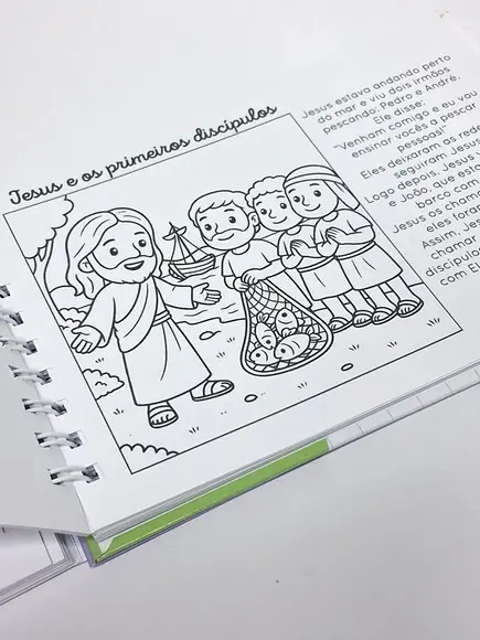 Biblia Infantil para Colorir
