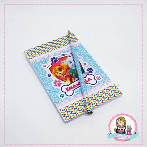 Bloco Personalizado Patrulha Canina