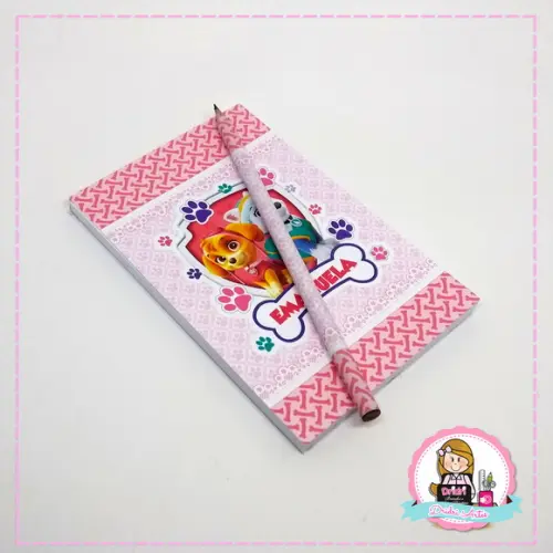 Bloco Personalizado Patrulha Canina
