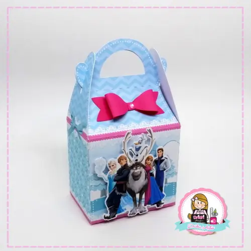 Bolsinha com Laço Frozen
