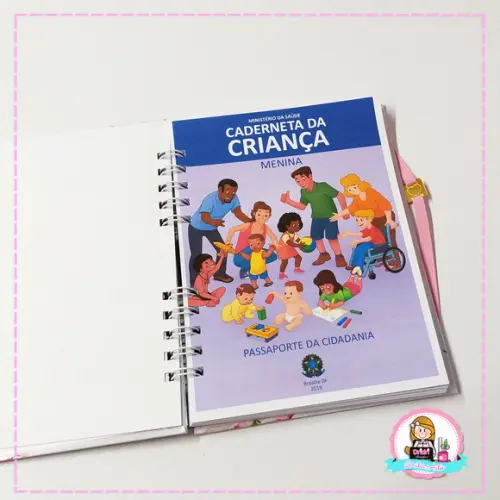 Caderneta Vacinação Balão