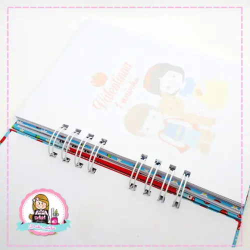 Caderno de Mensagens Branca de Neve