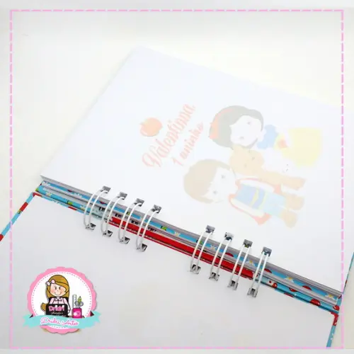 Caderno de Mensagens Branca de Neve