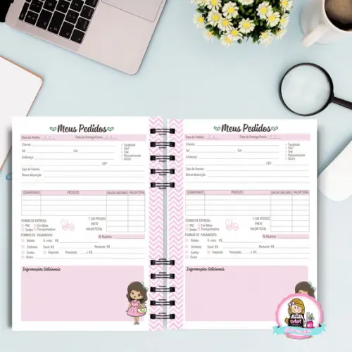 Caderno de Pedidos