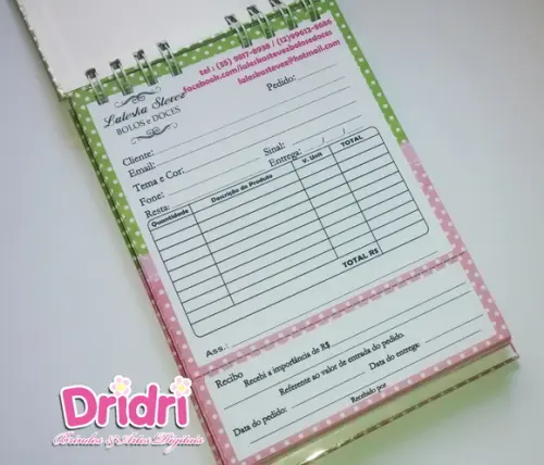 Caderno de Pedidos