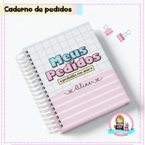 Caderno de Pedidos Artesã