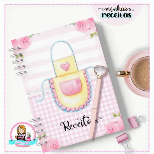 Caderno de Receitas - Personalizado