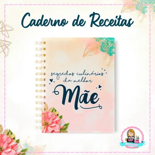 Caderno de Receitas Dia das Mães