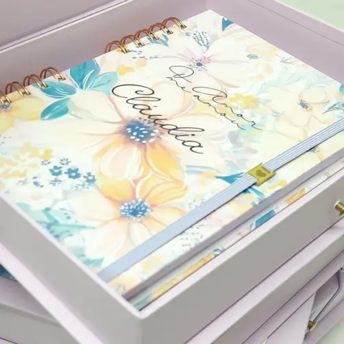 Caderno Devocional com Caixa Cartonada