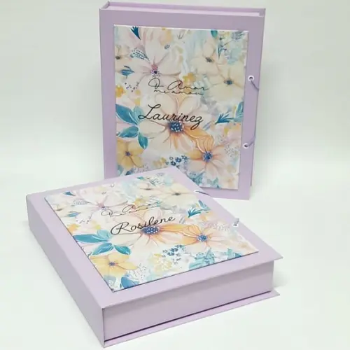 Caderno Devocional com Caixa Cartonada