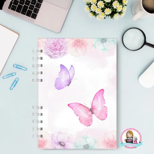 Caderno Personalizado Butterfly