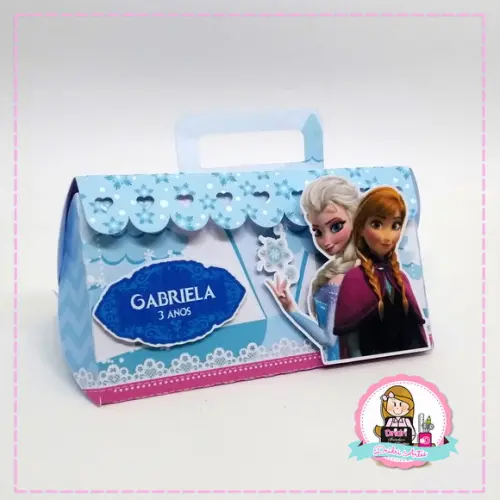 Caixa Bolsinha Frozen