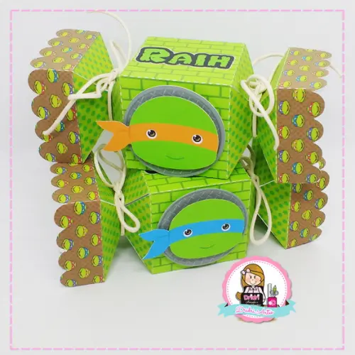 Caixa Bala Tartaruga ninja
