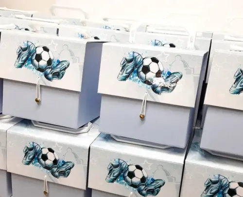 Caixa Cartonada com Mini Bola