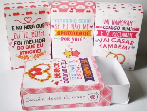 Caixa dia dos namorados