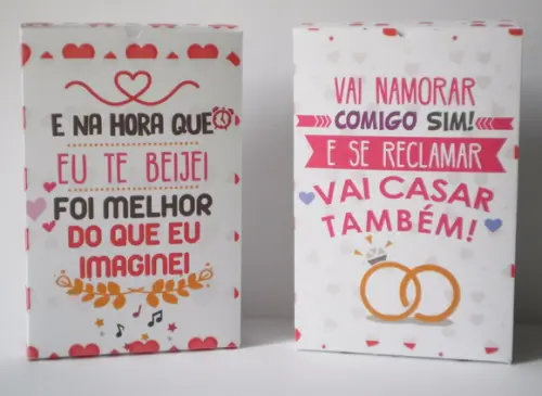Caixa dia dos namorados