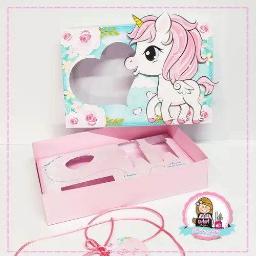 Caixa Kit Confeiteiro Unicórnio