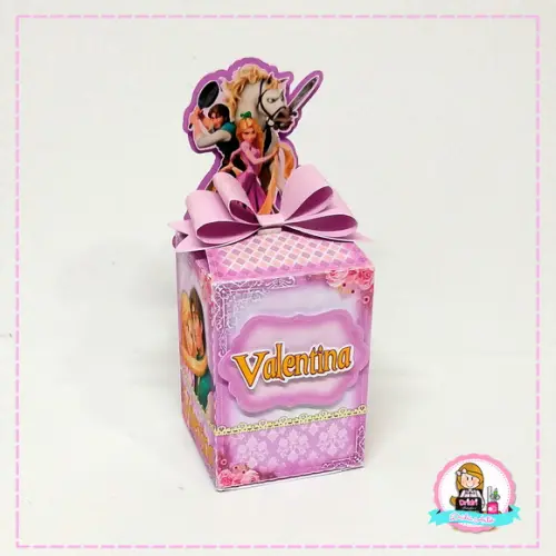 Caixa Laço Rapunzel