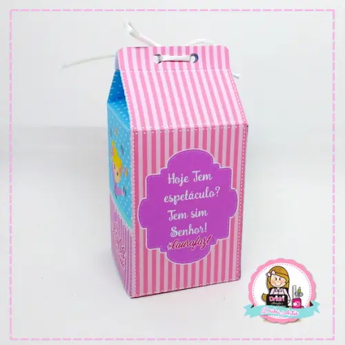 Caixa Milk Circo Rosa