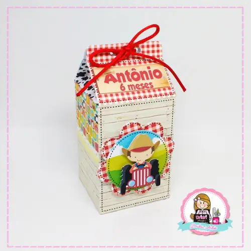 Caixa Milk Fazendinha