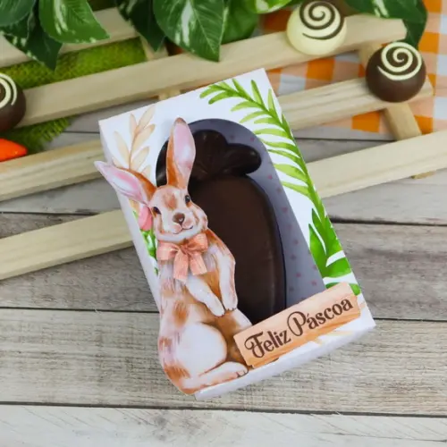 Caixa para Cenoura de Chocolate
