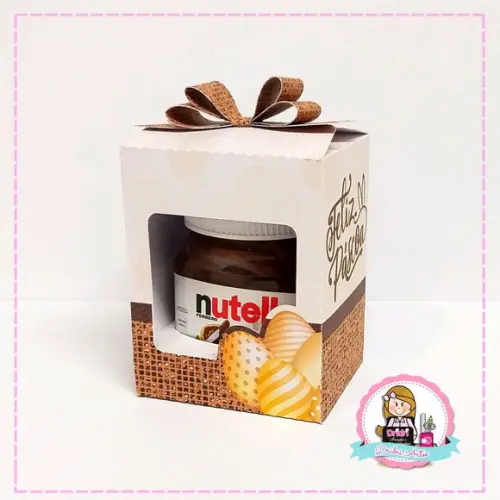 Caixa para Nutella