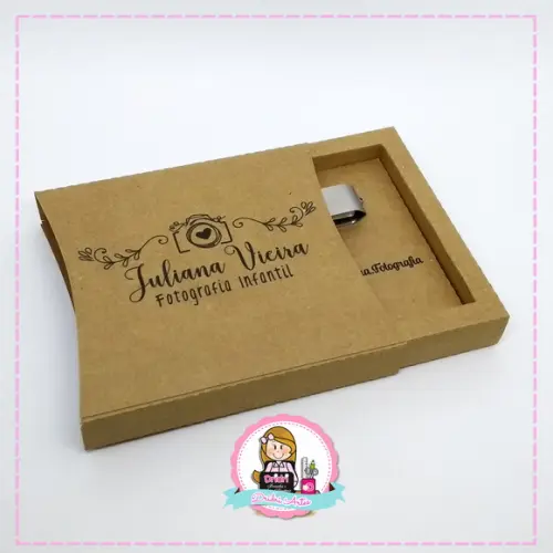Caixa para Pendrive Personalizada