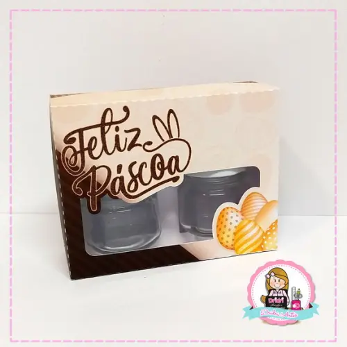 Caixa para Potinho de Brigadeiro