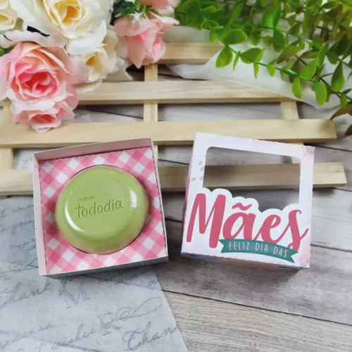 Caixa para Sabonete Dia das Mães
