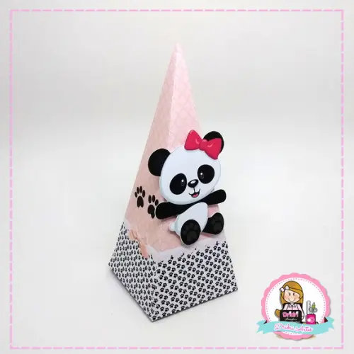 Caixa Pirâmide Panda