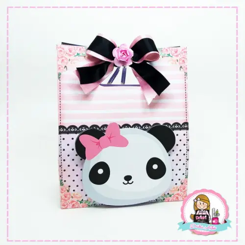 Caixa Sacolinha Panda