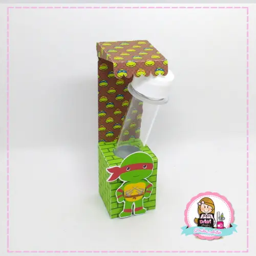 Caixa Tubete Tartaruga Ninja