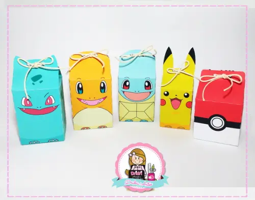 Caixinhas Pokemon