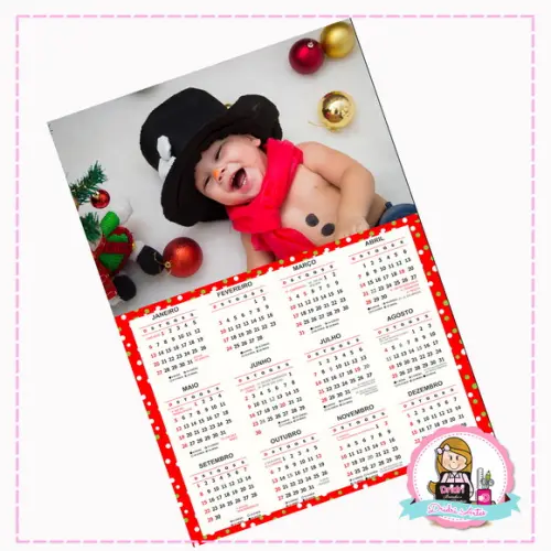 Calendário com Imã 15x21