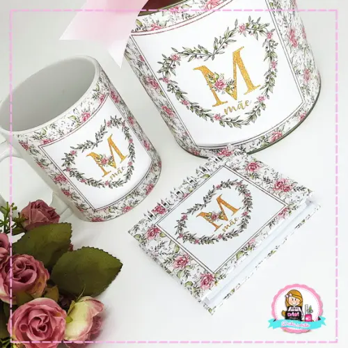 Caneca Cerâmica Personalizada com Tubo Lata
