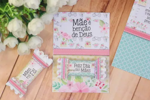 Card Balas Dia das Mães