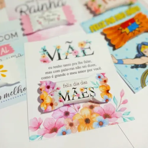Card Balas Dia das Mães